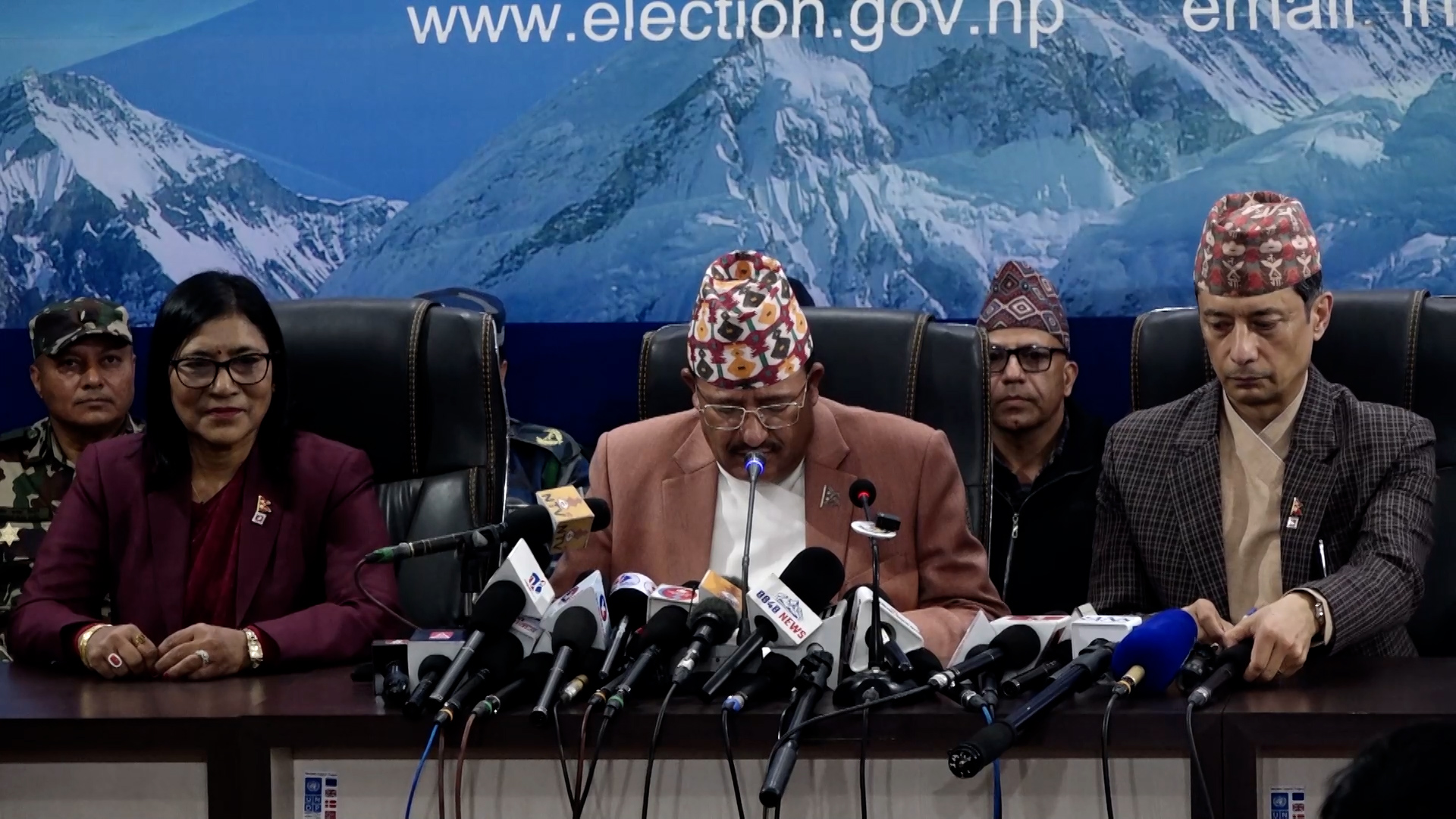 निर्वाचनमा जम्मा ६० प्रतिशत मत खस्यो : निर्वाचन आयोग